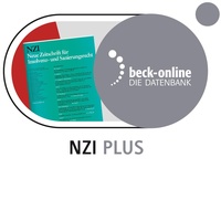 Abbildung von: beck-online. NZI plus - C.H. Beck
