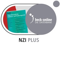 Abbildung von: beck-online. NZI plus - C.H.BECK