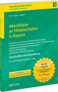 Abbildung von: Abschlüsse an Mittelschulen in Bayern - Carl Link Verlag