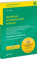 Cover: Abschl&uuml;sse an Mittelschulen in Bayern - Carl Link Verlag
