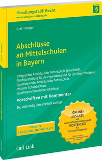 Abbildung von: Abschlüsse an Mittelschulen in Bayern - Carl Link Verlag