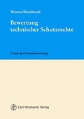 Cover: Bewertung technischer Schutzrechte - Carl Heymanns Verlag