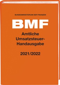 Abbildung von: Amtliche Umsatzsteuer-Handausgabe 2021/2022 - Stollfuß