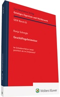 Cover: Gesch&auml;ftsgeheimnisse - Carl Heymanns Verlag