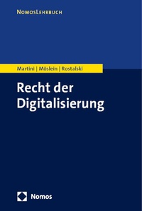 Abbildung von: Recht der Digitalisierung - Nomos