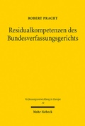 Abbildung von: Residualkompetenzen des Bundesverfassungsgerichts - Mohr Siebeck