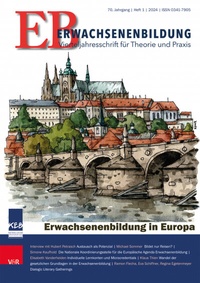 Abbildung von: Erwachsenenbildung - Vandenhoeck & Ruprecht