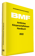 Cover: Amtliches K&ouml;rperschaftsteuer-Handbuch 2022 - Stollfu&szlig;