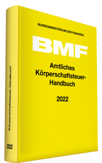 Abbildung von: Amtliches Körperschaftsteuer-Handbuch 2022 - Stollfuß