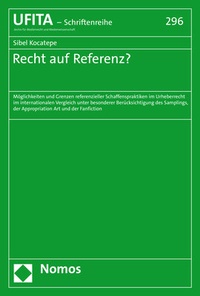 Abbildung von: Recht auf Referenz? - Nomos