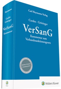 Enlarge image Cover: VerSanG - Carl Heymanns Verlag