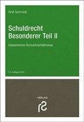 Abbildung von: Schuldrecht Besonderer Teil II - Rolf Schmidt Verlag