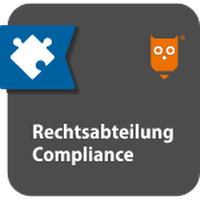 Abbildung von: Rechtsabteilung Ergänzungsmodul Compliance - Fachmedien Otto Schmidt