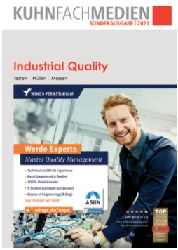 Abbildung von: Industrial Quality - Kuhn Fachmedien