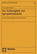 Cover: Zur Zul&auml;ssigkeit von Sympathiestreiks - Nomos