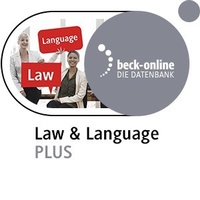 Abbildung von: beck-online. Law & Language Plus - C.H.BECK