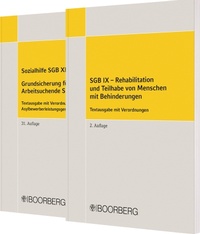 Abbildung von: Sozialhilfe SGB XII, Grundsicherung für Arbeitsuchende SGB II + SGB IX - Rehabilitation und Teilhabe von Menschen mit Behinderungen - Boorberg
