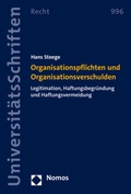 Cover: Organisationspflichten und Organisationsverschulden - Nomos