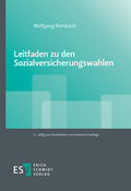 Cover: Leitfaden zu den Sozialversicherungswahlen - Erich Schmidt Verlag
