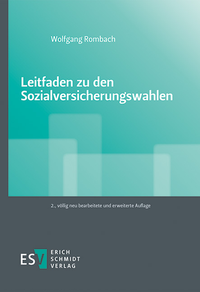 Abbildung von: Leitfaden zu den Sozialversicherungswahlen - Erich Schmidt Verlag