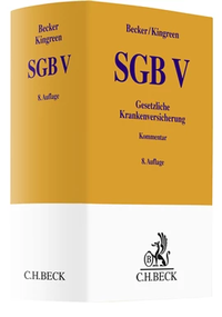 Abbildung von: SGB V - Gesetzliche Krankenversicherung - C.H.BECK