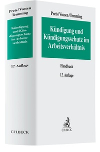 Abbildung von: Kündigung und Kündigungsschutz im Arbeitsverhältnis - C.H.BECK