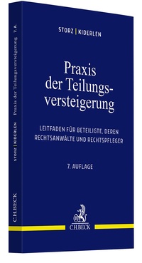 Abbildung von: Praxis der Teilungsversteigerung - C.H.BECK
