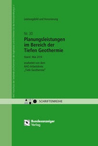 Abbildung von: Planungsleistungen im Bereich der Tiefen Geothermie - Reguvis Fachmedien