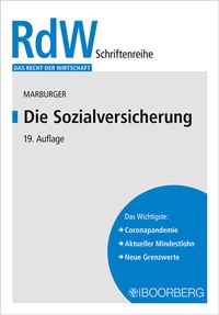 Abbildung von: Die Sozialversicherung - Boorberg