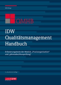 Bild: IDW Qualitätsmanagement Handbuch (QMHB) - IDW