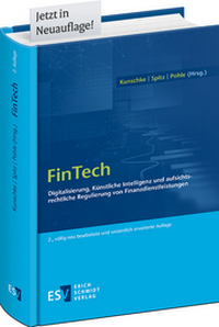 Abbildung von: FinTech - Erich Schmidt Verlag