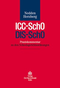 Abbildung von: Praxiskommentar ICC-SchO / DIS-SchO - Otto Schmidt Verlag