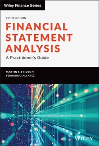Enlarge image Cover: Financial Statement Analysis - Wiley