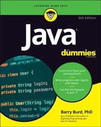 Enlarge image Cover: Java For Dummies - Wiley