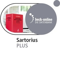 Bild vergrößern Bild: beck-online Gesetzesmodul Sartorius plus - C.H.BECK