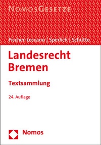 Abbildung von: Landesrecht Bremen - Nomos