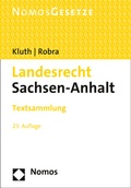Cover: Landesrecht Sachsen-Anhalt - Nomos