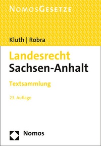 Abbildung von: Landesrecht Sachsen-Anhalt - Nomos