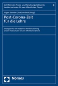 Cover: Post-Corona-Zeit f&uuml;r die Lehre - Nomos