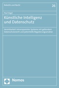 Cover: K&uuml;nstliche Intelligenz und Datenschutz - Nomos