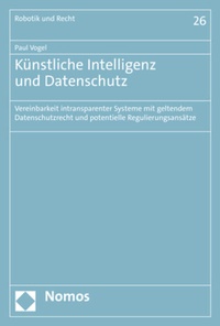 Enlarge image Cover: Künstliche Intelligenz und Datenschutz - Nomos