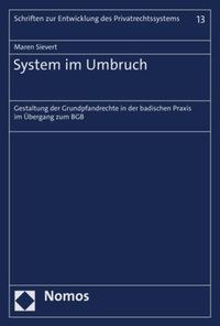 Abbildung von: System im Umbruch - Nomos
