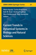 Cover: Current Trends in Dynamical Systems in Biology and Natural Sciences - Springer