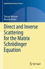 Cover: Direct and Inverse Scattering for the Matrix Schrödinger Equation - Springer