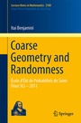 Cover: Coarse Geometry and Randomness - Springer