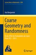 Cover: Coarse Geometry and Randomness - Springer