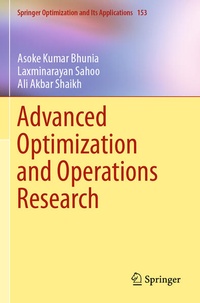 Enlarge image Cover: Advanced Optimization and Operations Research - Springer