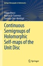 Cover: Continuous Semigroups of Holomorphic Self-maps of the Unit Disc - Springer