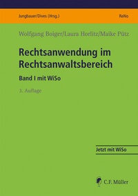 Enlarge image Cover: Rechtsanwendung im Rechtsanwaltsbereich - C.F. Müller