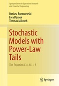 Cover: Stochastic Models with Power-Law Tails - Springer